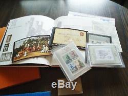 Estate Worldwide Stamp Collection6 Albums. Un/vatican City/great Britain/ships