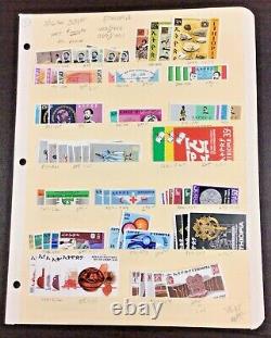 Ethiopia Collection 1965-1977 Mint Never Hinged 5 pages 300+ stamps
