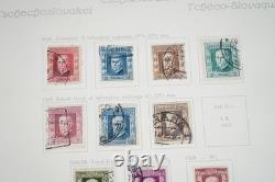 Europe 1870s-1950s Collection Of 1,000+ Used Stamps Stored In Album