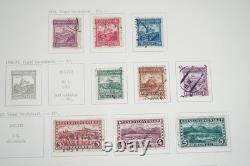 Europe 1870s-1950s Collection Of 1,000+ Used Stamps Stored In Album