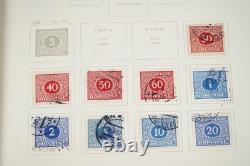 Europe 1870s-1950s Collection Of 1,000+ Used Stamps Stored In Album