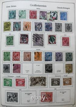 Europe Old Time Stamp Collection in Huge Ka-Be Album 1800s-1900s