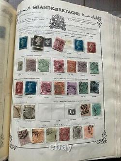 Europe Stamp Collection in Yvert Album Full of Classics Incredible Cat Value