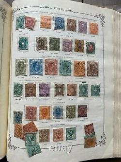 Europe Stamp Collection in Yvert Album Full of Classics Incredible Cat Value