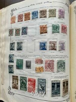 Europe Stamp Collection in Yvert Album Full of Classics Incredible Cat Value