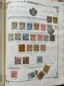 Europe Stamp Collection in Yvert Album Full of Classics Incredible Cat Value