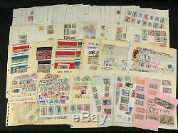 Excellent Belgian Congo, Ruanda Stamp Collection Lot Mint Used Stock Album Pages