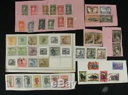 Excellent Belgian Congo, Ruanda Stamp Collection Lot Mint Used Stock Album Pages