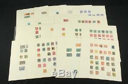 Excellent Canada Stamp Collection Lot on Album Pages 1859-1970 withEarly, Used BOB