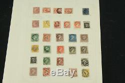Excellent Canada Stamp Collection Lot on Album Pages 1859-1970 withEarly, Used BOB