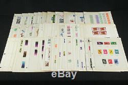 Excellent Israel Stamp Collection Lot Album Pages withMNH, Blocks, Tabs, FDC, ++