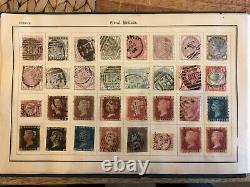 Excellent World Stamp Album, Large Collection Of Valuable Stamps 1840 +