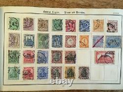 Excellent World Stamp Album, Large Collection Of Valuable Stamps 1840 +