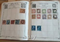 Excellent World Stamp Album, Large Collection Of Valuable Stamps 1840 +