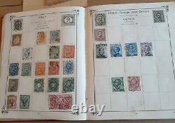 Excellent World Stamp Album, Large Collection Of Valuable Stamps 1840 +