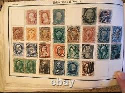 Excellent World Stamp Album, Large Collection Of Valuable Stamps 1840 +