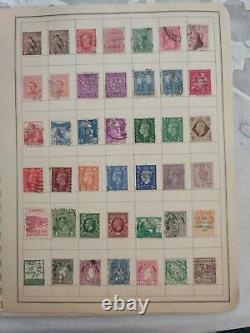 Excellent collection of worldwide stamps in a gimbels dealer album. View photos