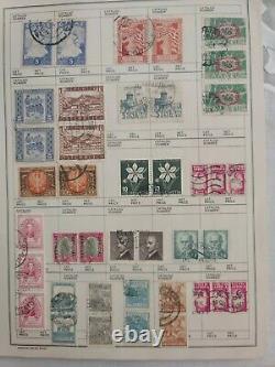 Excellent collection of worldwide stamps in a gimbels dealer album. View photos