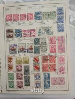 Excellent collection of worldwide stamps in a gimbels dealer album. View photos