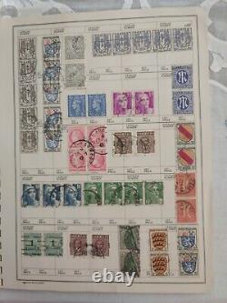 Excellent collection of worldwide stamps in a gimbels dealer album. View photos