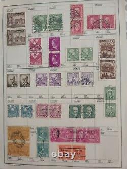 Excellent collection of worldwide stamps in a gimbels dealer album. View photos