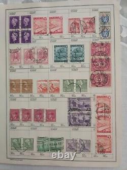 Excellent collection of worldwide stamps in a gimbels dealer album. View photos