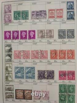 Excellent collection of worldwide stamps in a gimbels dealer album. View photos