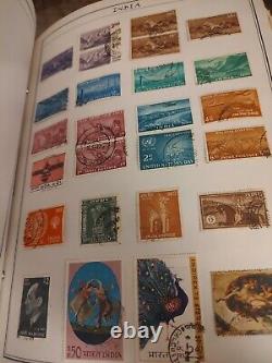 Exceptional Worldwide Stamp Collection In HE Harris Statesman Perfect Album WOW