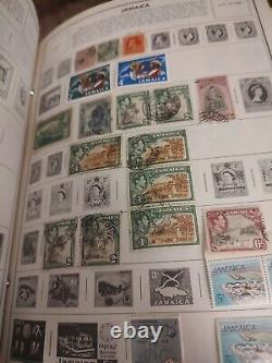 Exceptional Worldwide Stamp Collection In HE Harris Statesman Perfect Album WOW