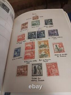 Exceptional Worldwide Stamp Collection In HE Harris Statesman Perfect Album WOW