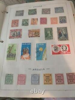 Exciting quality worldwide stamp collection 1800s forward. View samples. Tops