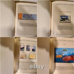 Exquisite Worldwide Zeppelin & Aviation Mint Stamp Collection 5 Premium Albums