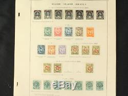 Extensive Early Ecuador Stamp Collection Mint, Overprints, Official+ Album Pages