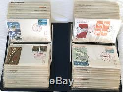 FDC JAPANESE STAMP ALBUM STAMPS And ENVELOPES UNUSED, 1970's Collection