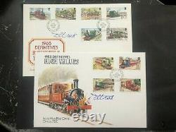 FDC's & STAMP SETS COLLECTION ALL HAND SIGNED by ORIGINAL ARTIST A. D. THEOBALD