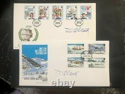 FDC's & STAMP SETS COLLECTION ALL HAND SIGNED by ORIGINAL ARTIST A. D. THEOBALD