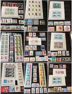 FIN DANNÉE LOT 109 collection timbres Monaco 4 albums débuts à faciale
