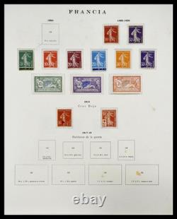FRANCE 1853-1983 MH in Philos Album Stamp Collection
