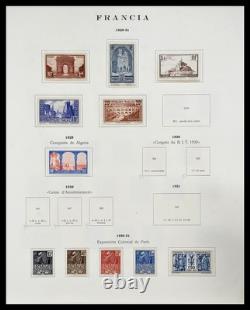 FRANCE 1853-1983 MH in Philos Album Stamp Collection