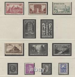 FRANCE 1900-1955 COLLECTION IN SAFE DUAL ALBUM MNH MINT mostly MNH 1940 onwards