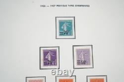FRANCE 1900s-1940s COLLECTION OF 400+ MINT STAMPS STORED IN BRIMONT ALBUM