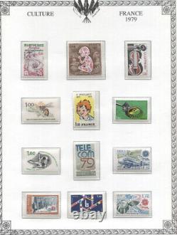 FRANCE 1960-1979 COLLECTION IN TRESOR ALBUM MNH virtually complete includes semi