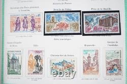 FRANCE 1960s-1990s COLLECTION OF 1200+ MOSTLY MINT STAMPS STORED IN ALBUM