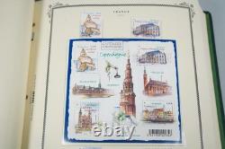 FRANCE 2010s COLLECTION OF 850 USED STAMPS STORED IN SCOTT ALBUM
