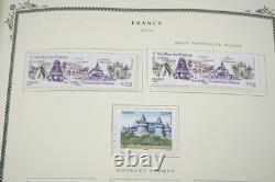 FRANCE 2010s COLLECTION OF 850 USED STAMPS STORED IN SCOTT ALBUM