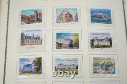 FRANCE 2010s COLLECTION OF 850 USED STAMPS STORED IN SCOTT ALBUM