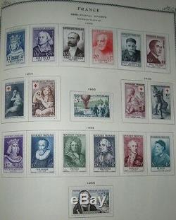 FRANCE COLLECTION 1849 1972 Scott Specialty album, mostly mint Scott $10,707