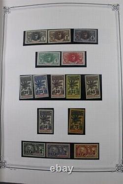 FRANCE Classic Les Grandes Series Coloniales Yvert Luxus Album Stamp Collection