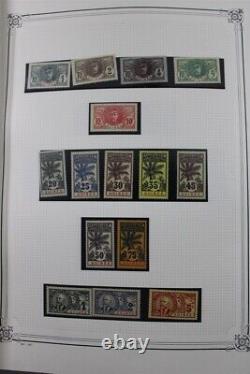 FRANCE Classic Les Grandes Series Coloniales Yvert Luxus Album Stamp Collection