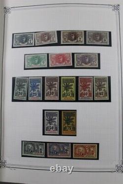 FRANCE Classic Les Grandes Series Coloniales Yvert Luxus Album Stamp Collection